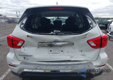 2020 Nissan Pathfinder S 4Wd из США, поврежденный, VIN 5N1DR2AM1LC618107